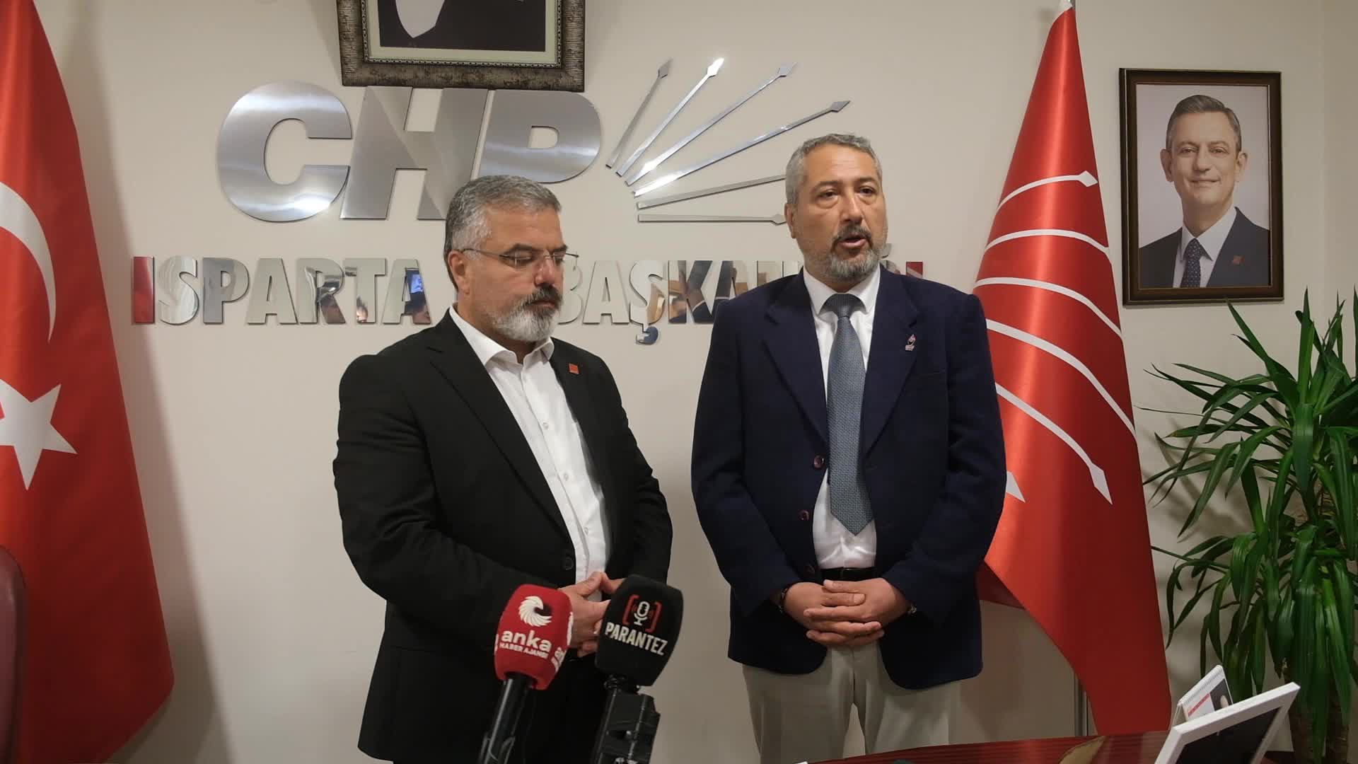 Isparta'da Zafer Partisi’nden CHP’ye Destek Ziyareti: Bu karar demokrasiye müdahaledir