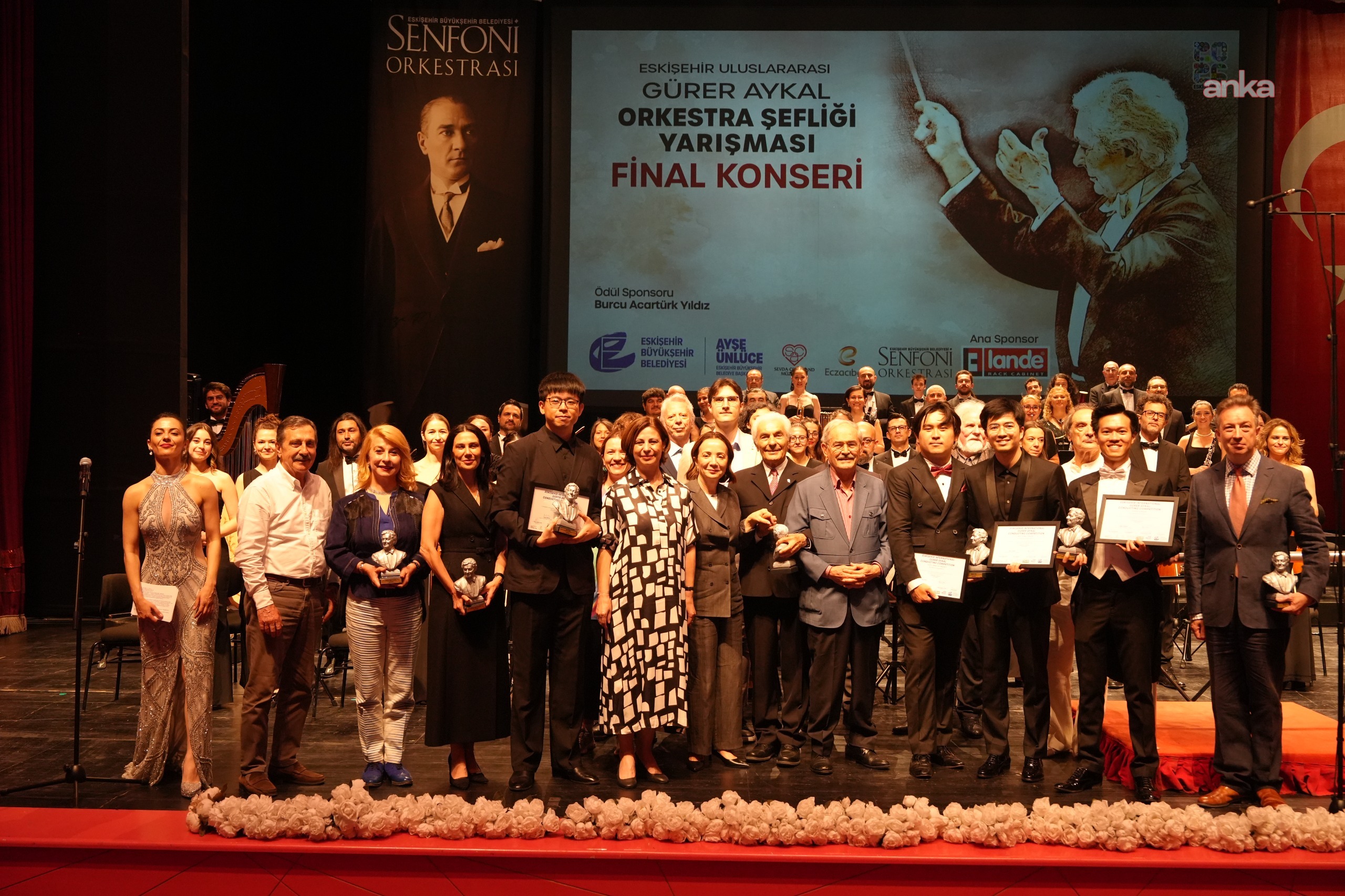 Eskişehir Uluslararası Gürer Aykal Orkestra Şefliği Yarışması'nda ödüller sahiplerini buldu