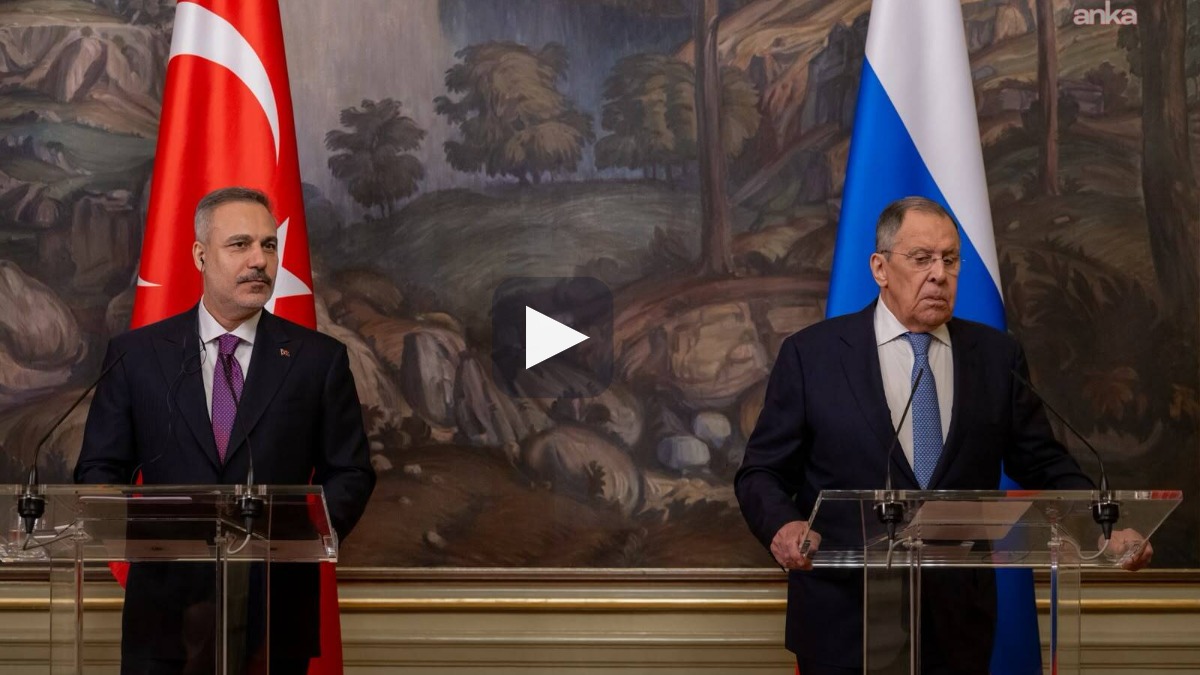 Hakan Fidan Moskova'da Lavrov'la bir araya geldi: "Türkiye'ye minnettarız