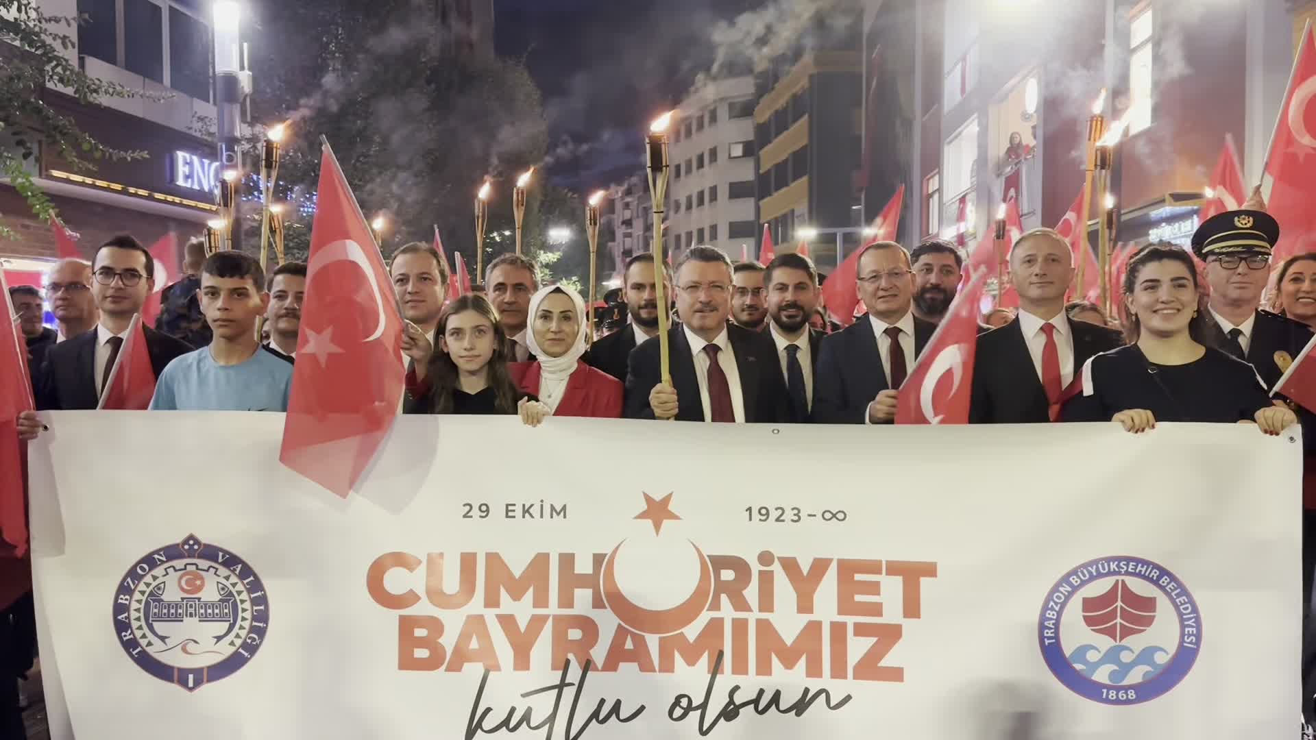 Trabzon’da 29. Ekim Cumhuriyet Bayramı resepsiyonla kutlandı