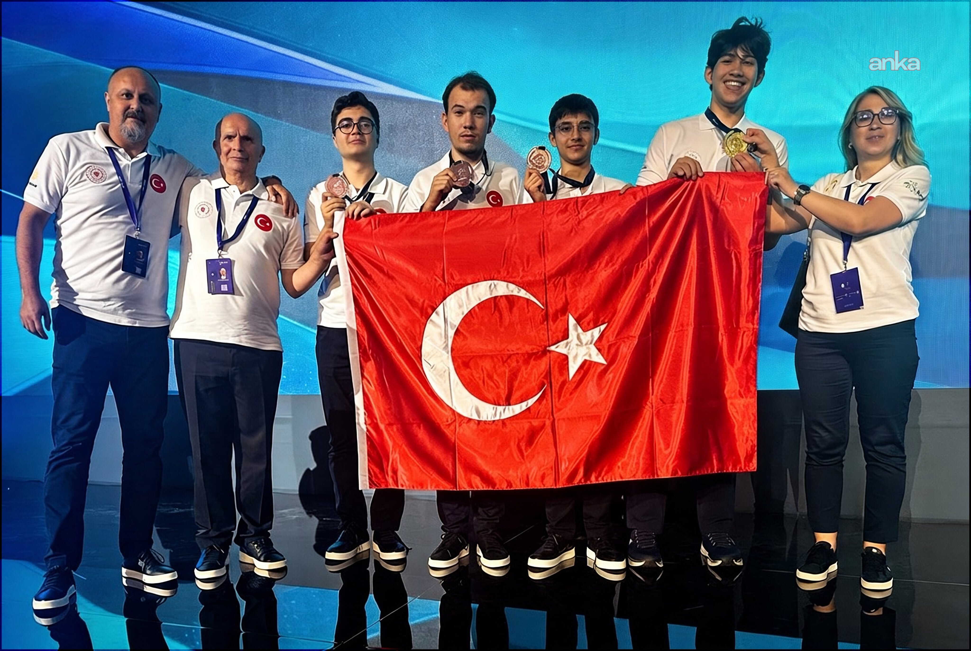 Türkiye’den Uluslararası Nükleer Bilim Olimpiyatı’nda 1 altın, 3 bronz madalya