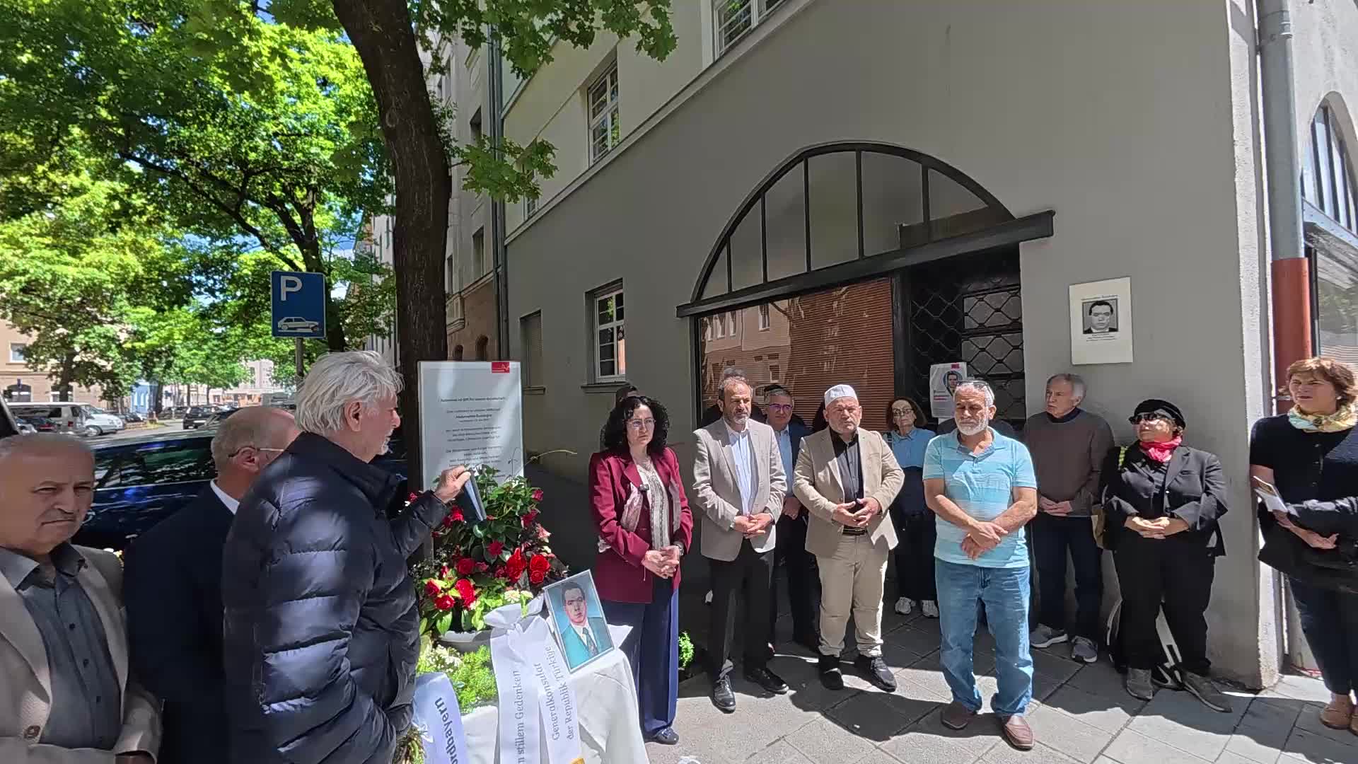 Nürnberg'de aşırı sağcı terör örgütü NSU tarafından öldürülen Abdurrahim Özüdoğru törenle anıldı