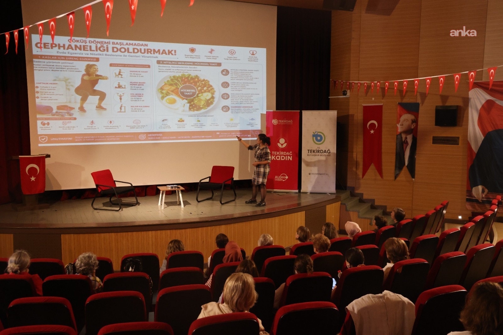 Tekirdağ’da “Kadın Sağlığına Bütüncül Yaklaşım” semineri