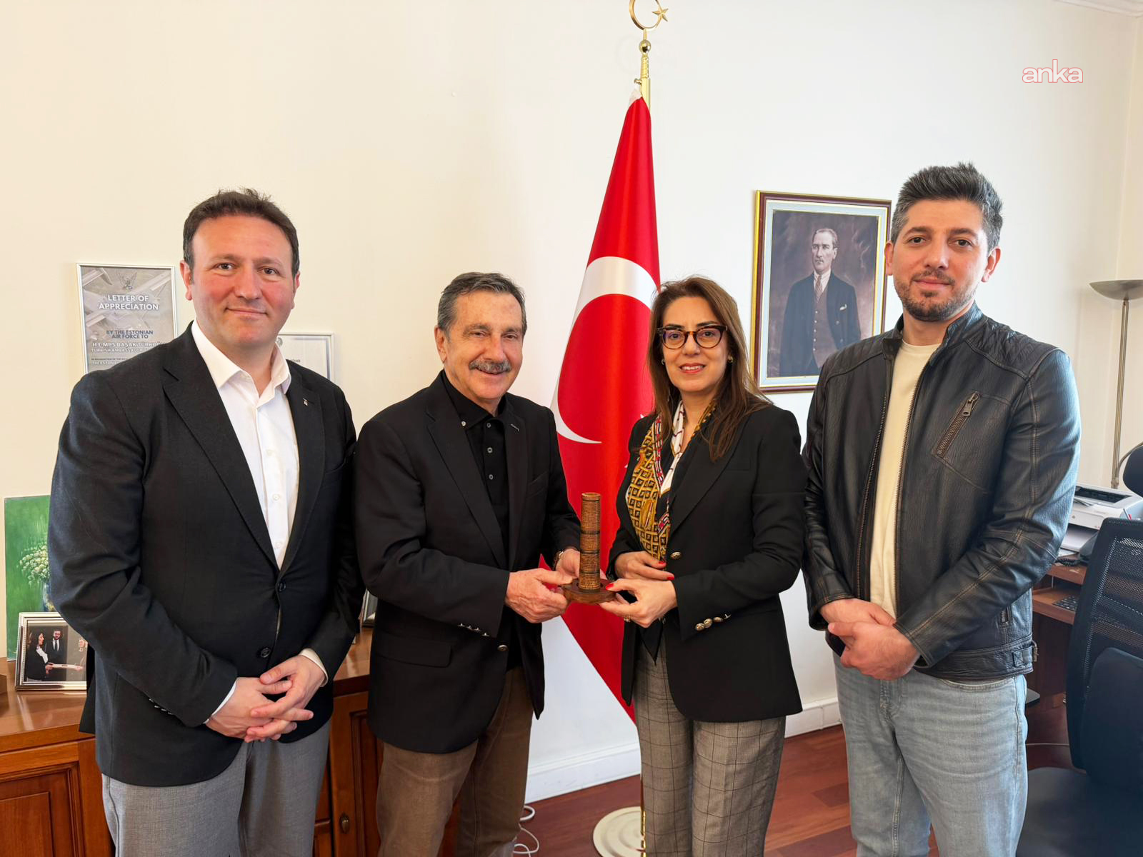 Tepebaşı Belediye Başkanı Ataç, Estonya’da iş birliği toplantısına katıldı