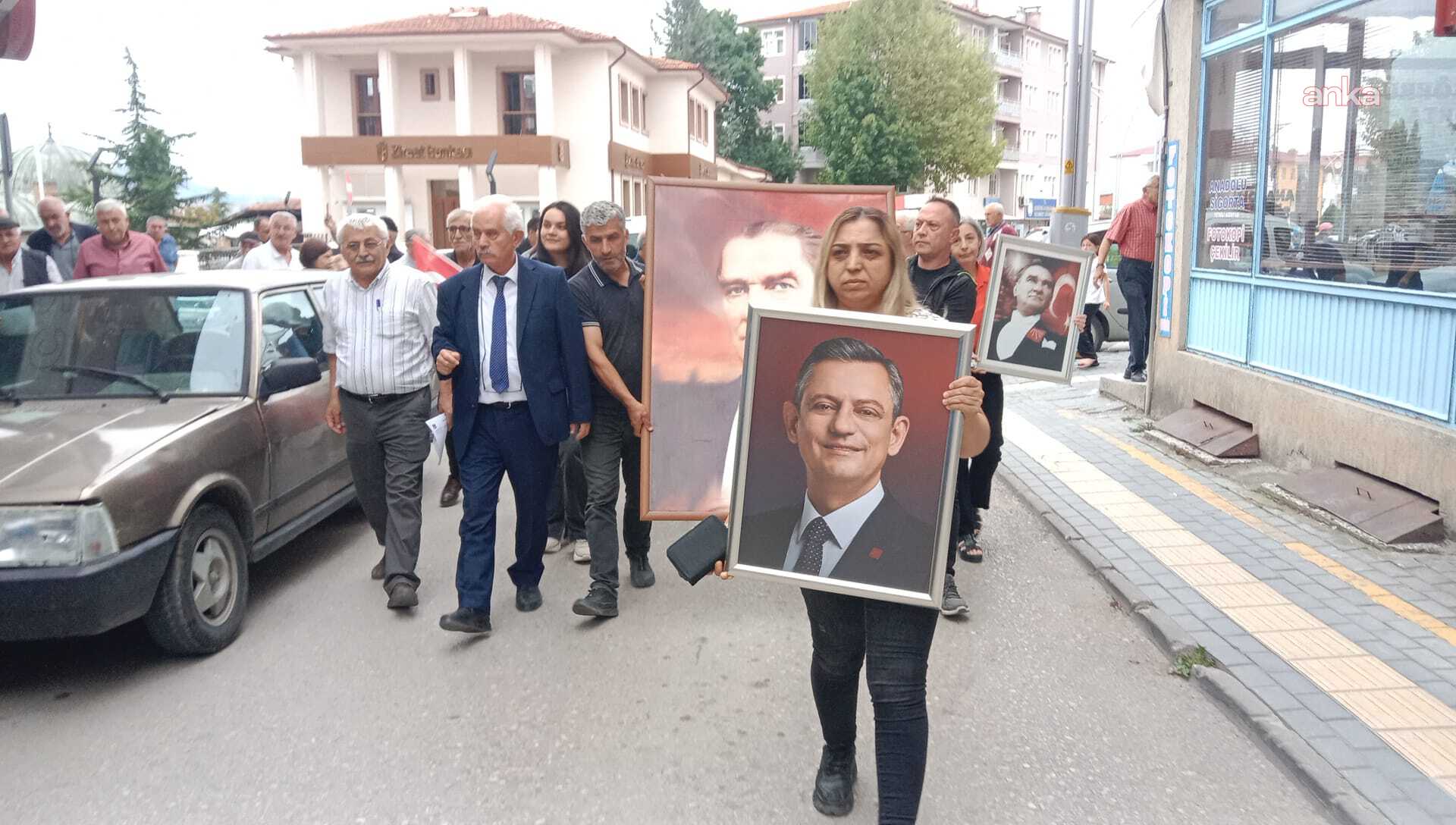 CHP Vezirköprü ilçe teşkilatından istifa edenler, YENİ Parti'ye katıldı