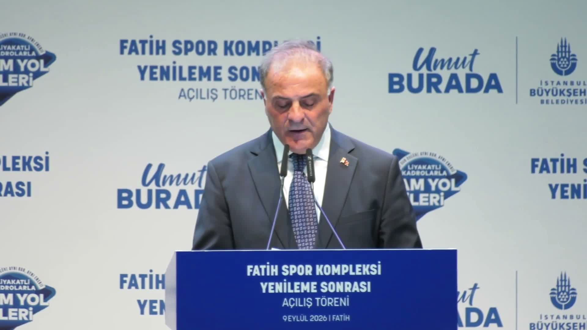 İBB Başkan Vekili Nuri Aslan: Sporu tabana yaymak için dev atılım başlattık