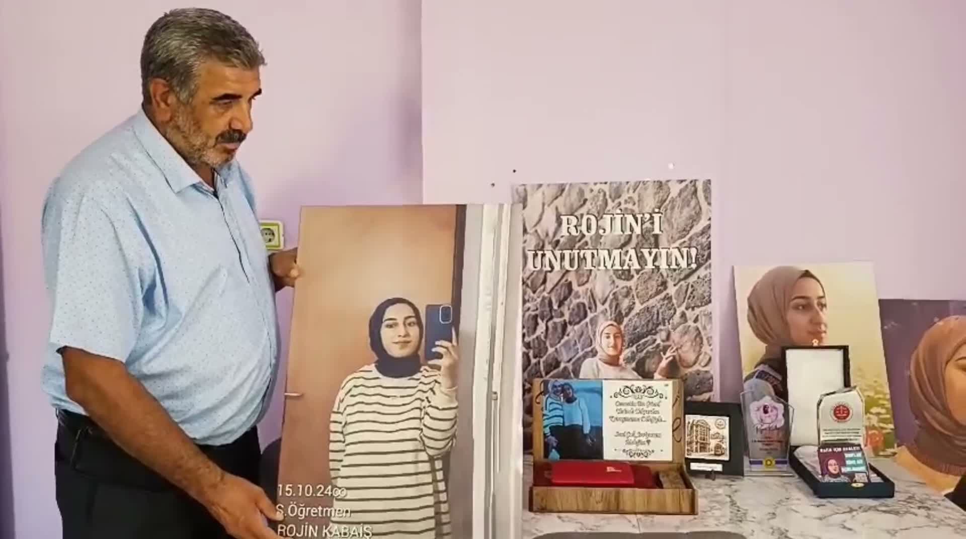 Rojin Kabaiş'in babası: "Kızımın dosyasında etkin soruşturma yürütülmüyor"