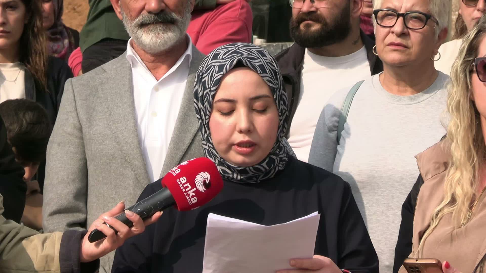 TOKİ Tuzla Konutları önünde eylem: “Evlerimizi istiyoruz!"
