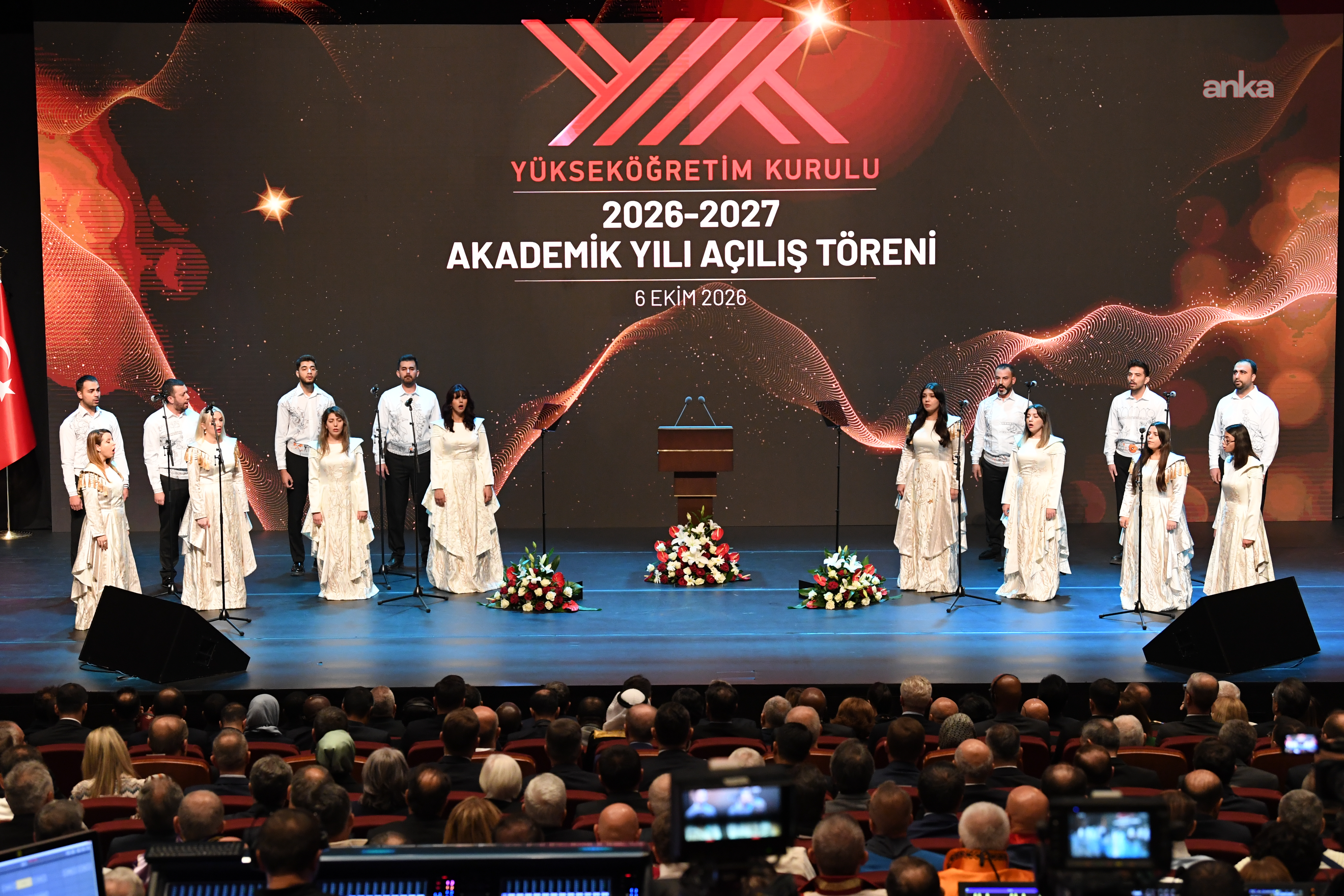 Vox Humanis Çok Sesli Korosu, 2026-2027 Yükseköğretim Akademik Açılış Töreni’nde sahne aldı