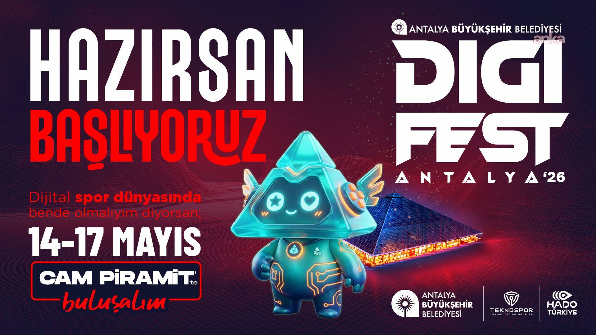 DIGIFEST Antalya 2026, teknoloji ve sporu bir araya getirecek