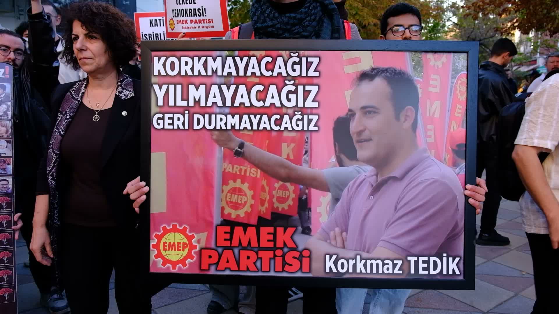 Eskişehir’de 10 Ekim anması: “Acımız hala çok taze”