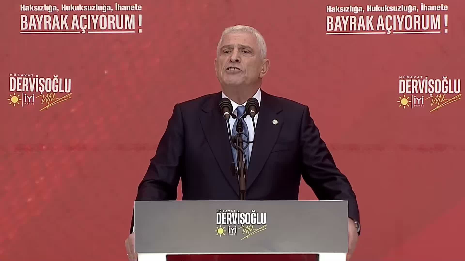 İYİ Parti’den Balıkesir’de ‘Bayrak açıyorum’ mitingi... Dervişoğlu: Bizim için bu teröre af yasasıdır, tsunaminin ilk dalgasıdır