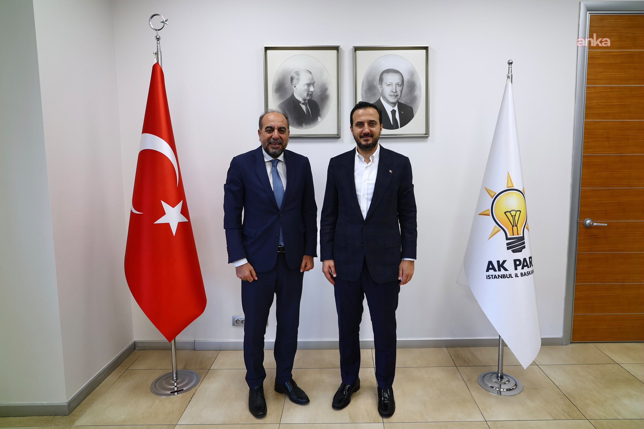 İstanbul 2 Nolu Barosu Başkanı Saka’dan AK Parti İl Başkanlığı’na ziyaret