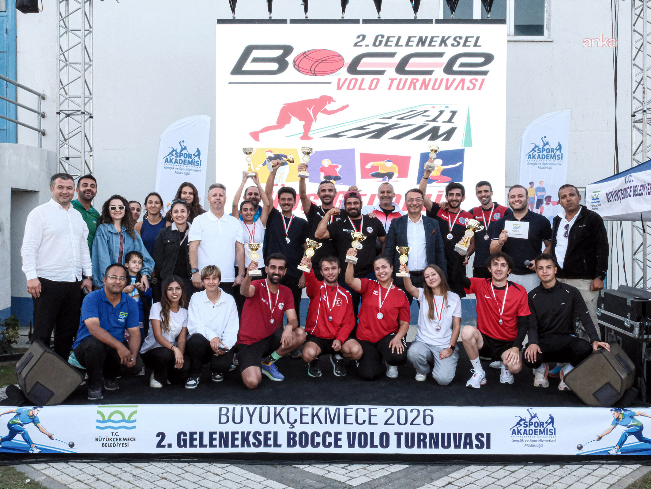 Büyükçekmece’de "Bocce Volo Turnuvası" heyecanı yaşandı