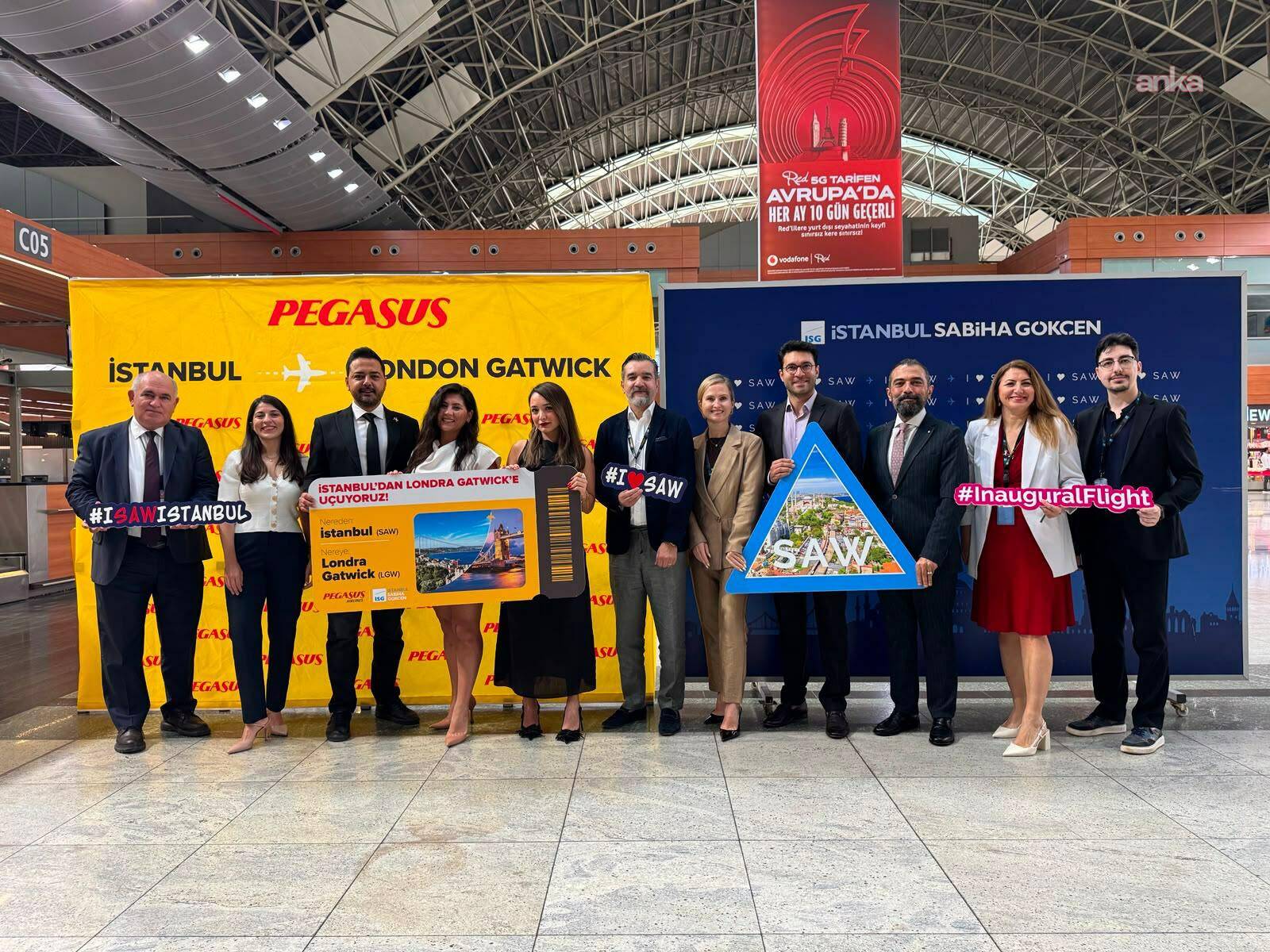 Sabiha Gökçen’in Londra ağı, Gatwick ile genişliyor