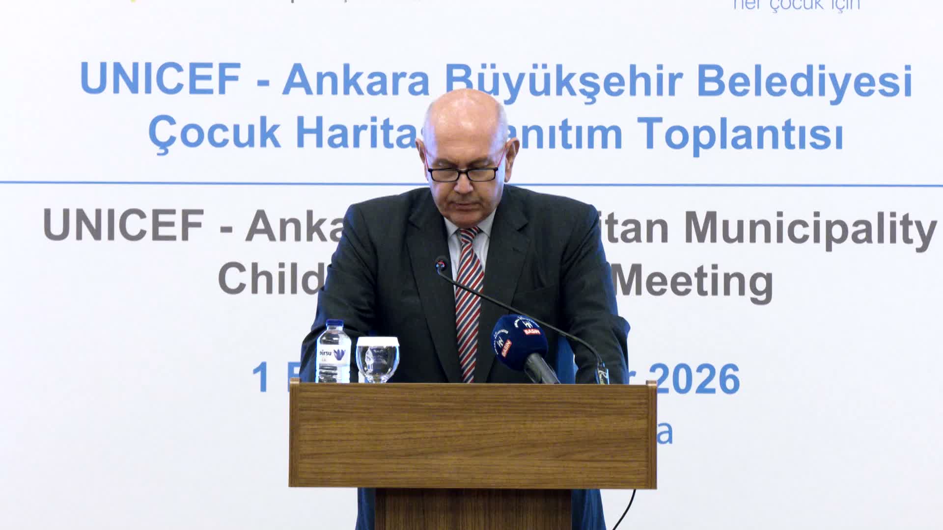 Ankara Büyükşehir Belediyesi ile UNICEF'ten çocuklar için ortak çalışma