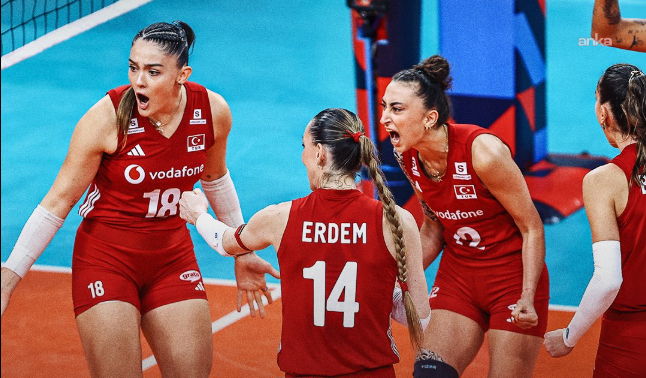 A Milli Kadın Voleybol Takımı çeyrek finalde: Rakip Almanya