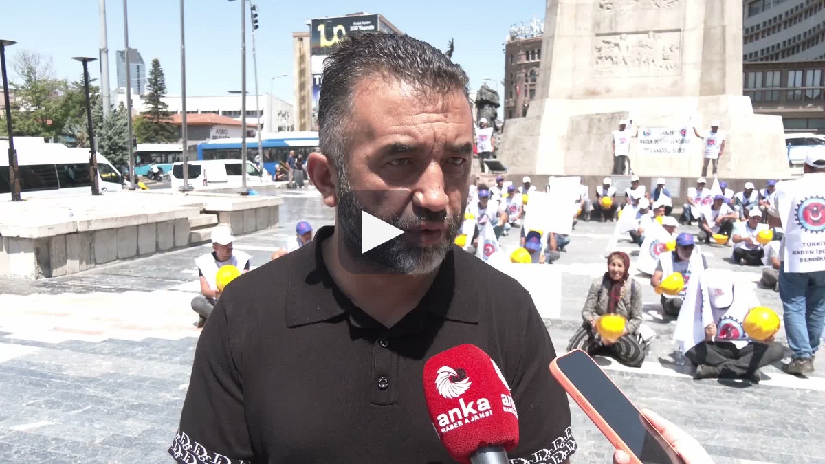 Doruk Madencilik işçilerinin oturma eylemi sürüyor