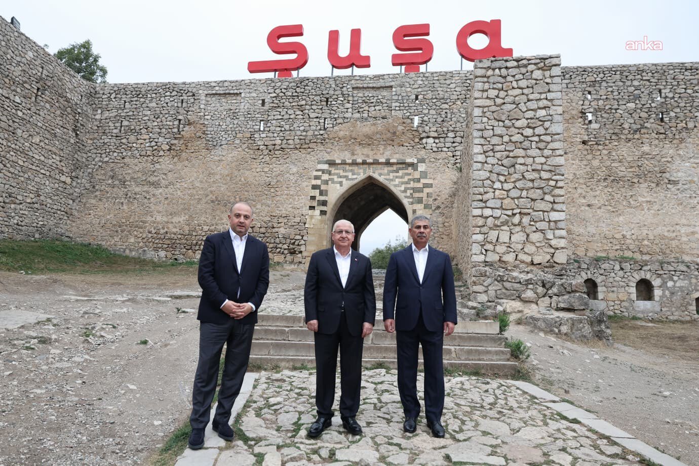 Bakan Güler, Şuşa'da incelemelerde bulundu