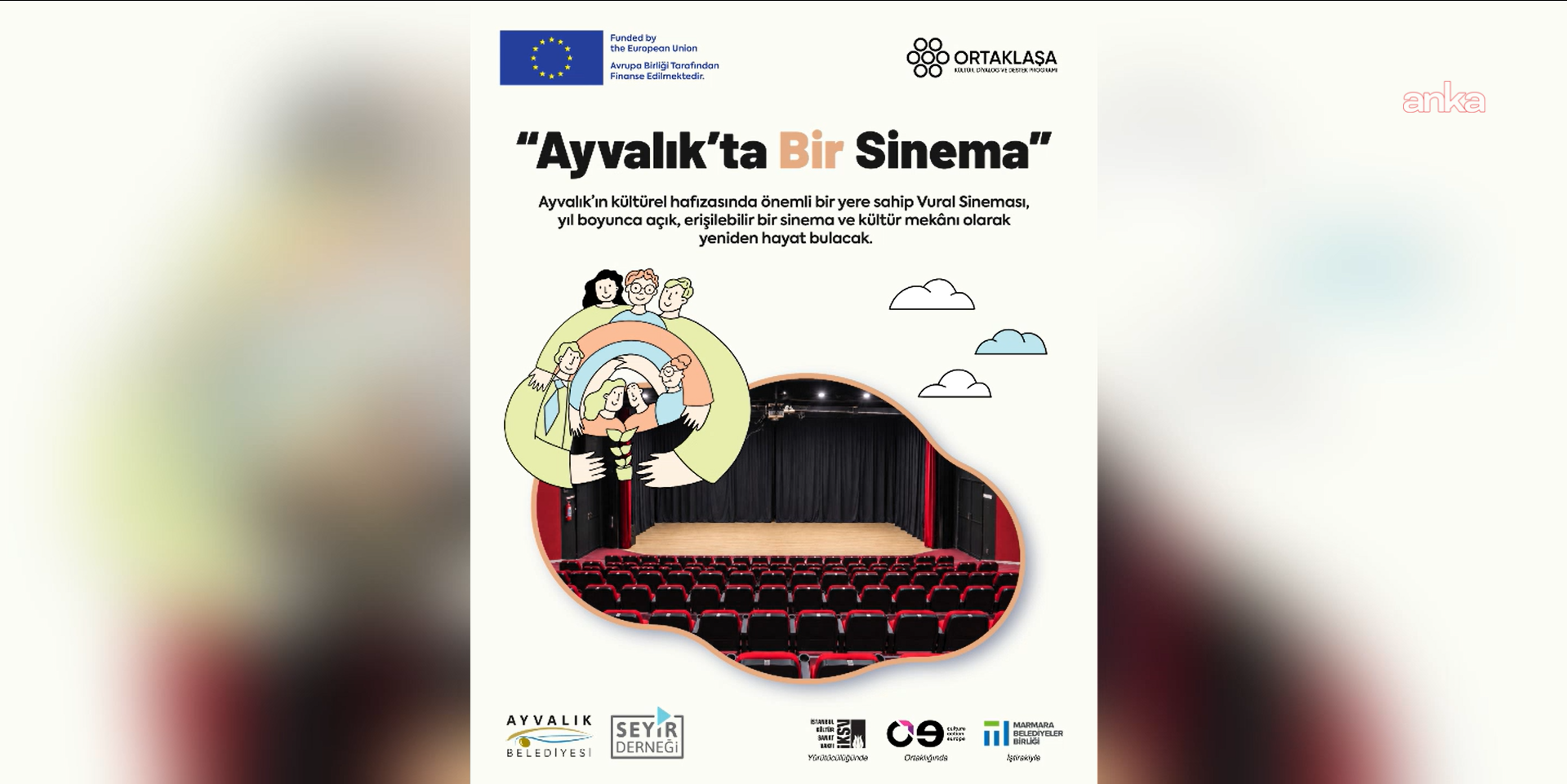 Ayvalık’ın kültürel hafızası Vural Sineması yeniden açılacak