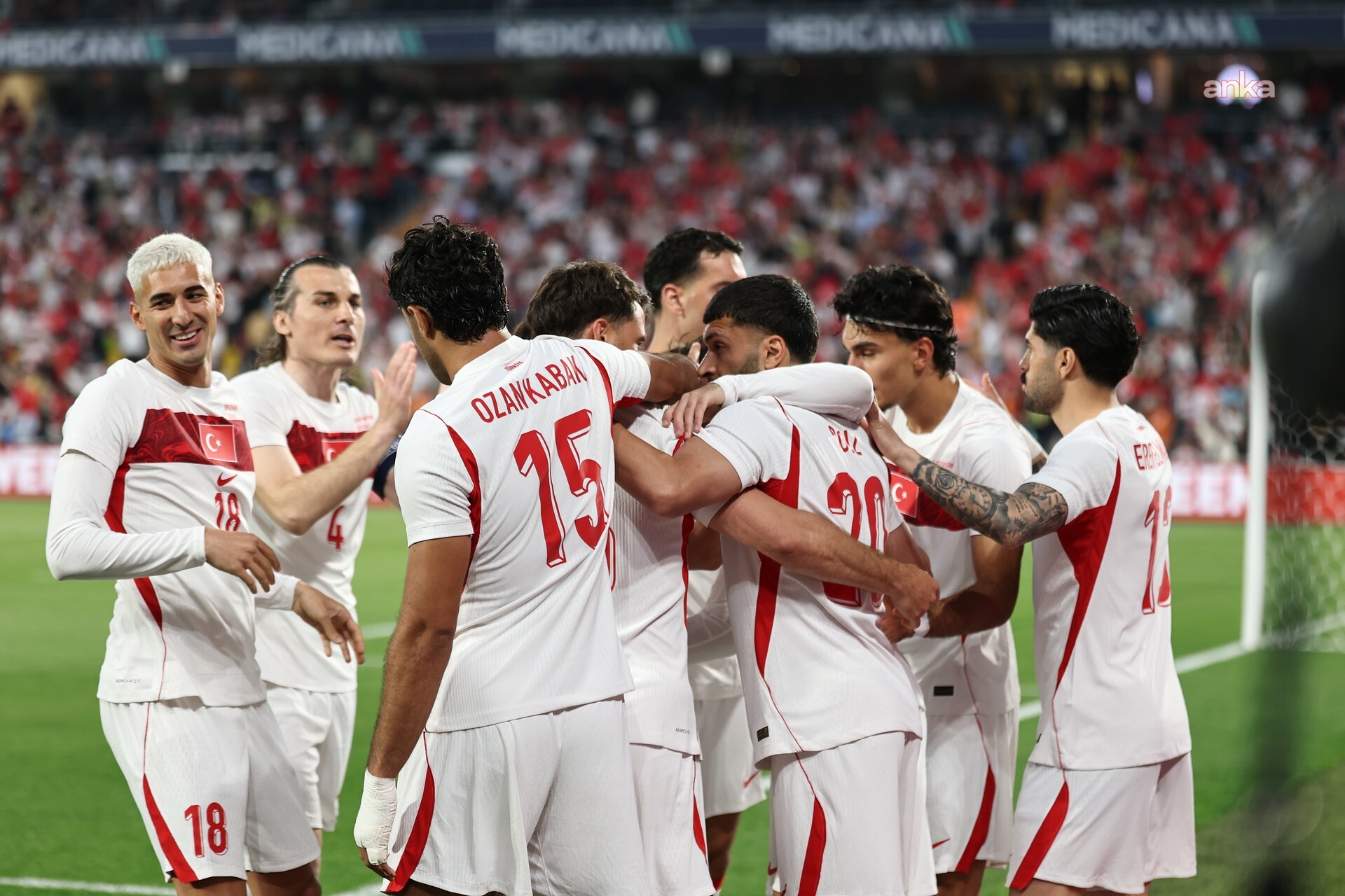 A Milli Takım, Kuzey Makedonya'yı 4-0 mağlup etti