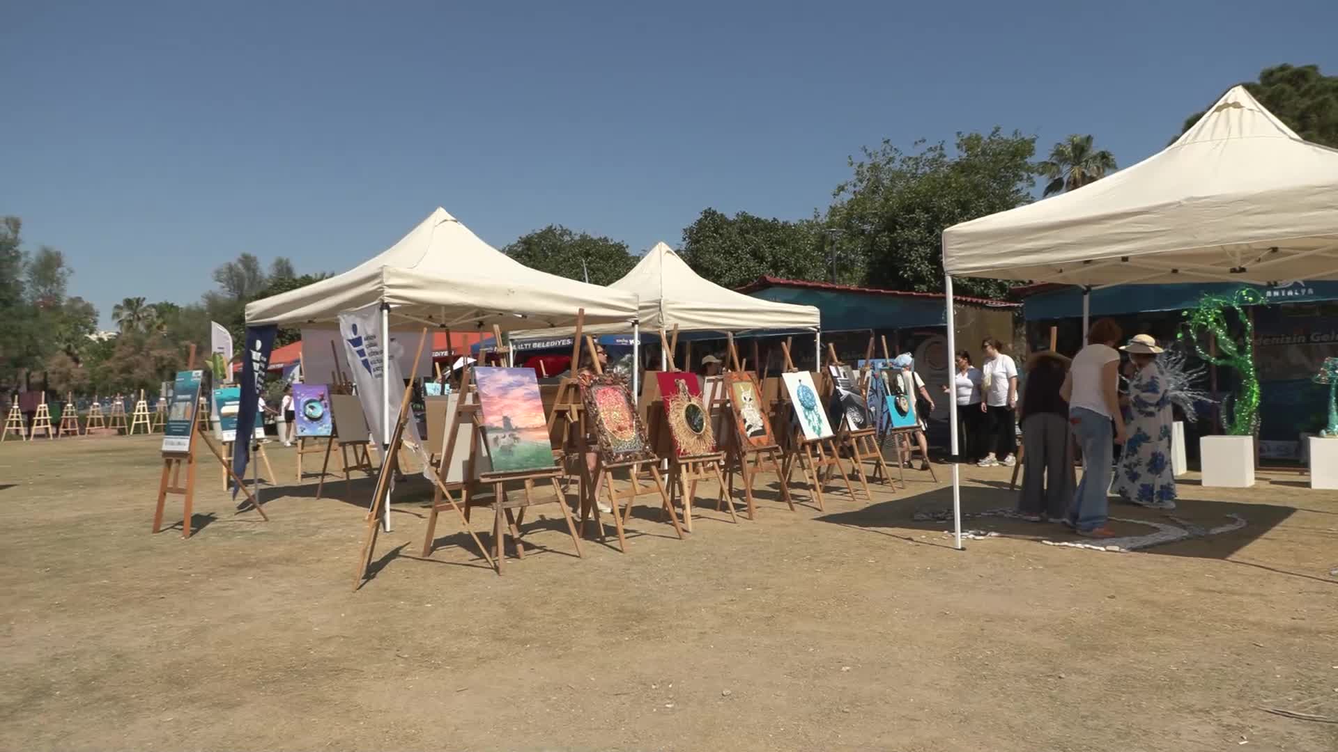 Muratpaşa’da sanat ve çevre buluşması