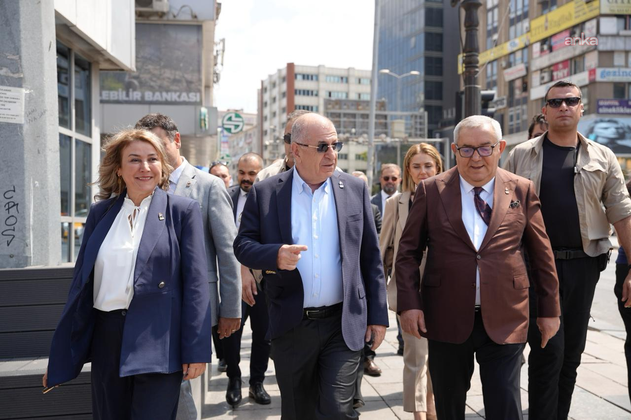 Ümit Özdağ’dan Güvenpark’taki gaziler ve Kızılay esnafına ziyaret