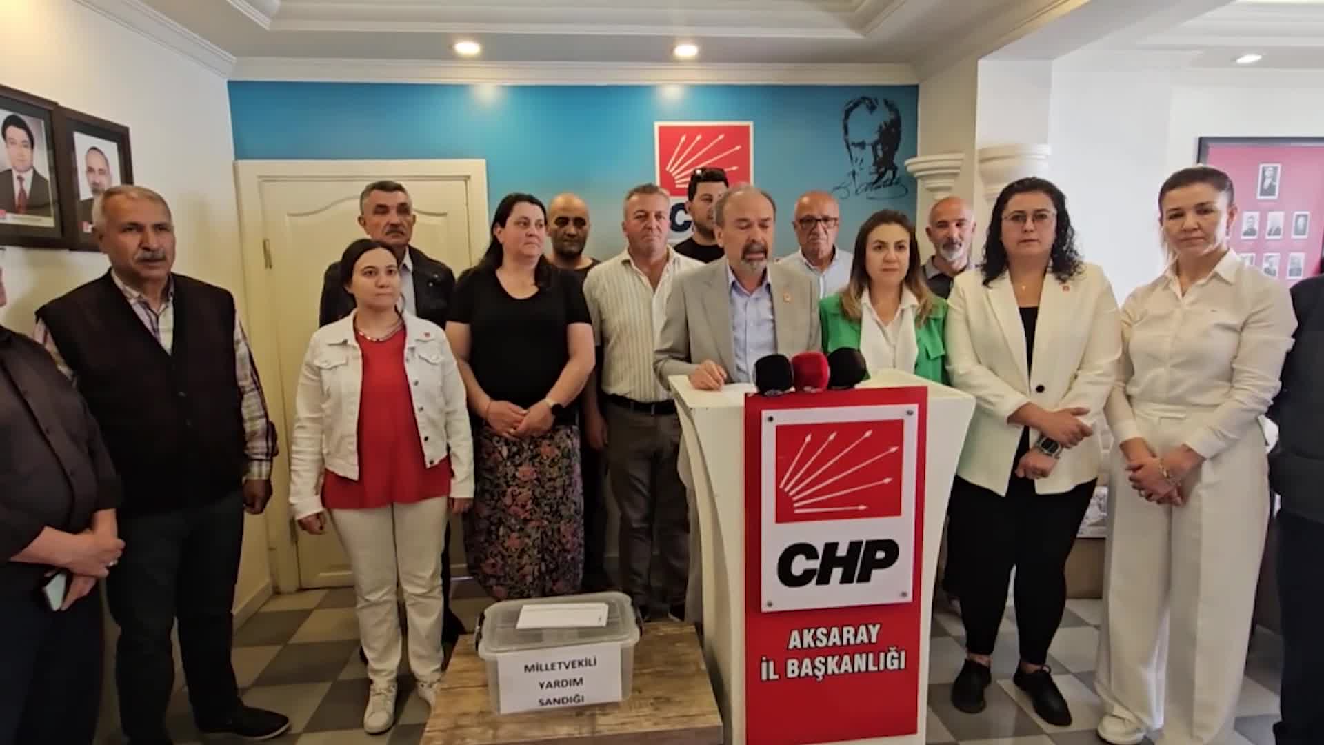 CHP'liler AK Parti Aksaray Milletvekili Altınsoy'un eşine fakirlik belgesi verildiğini öne sürdü