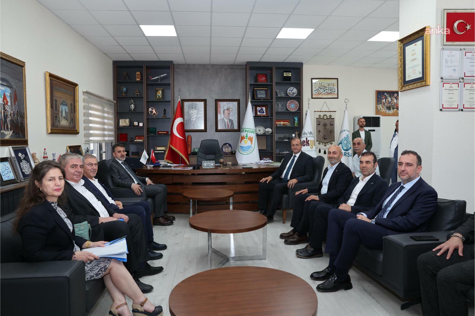 Bursa Büyükşehir Belediyesi Başkan Vekili Biba, ilçe ziyaretlerine devam ediyor