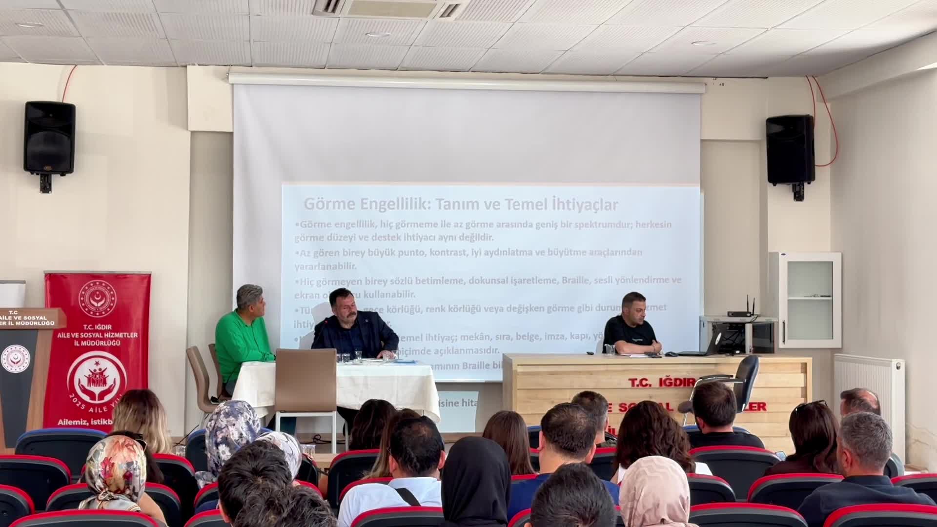 Iğdır’da “Engelli Bireylerle Etkili İletişim ve Erişilebilirlik Eğitici Eğitimi” gerçekleştirildi
