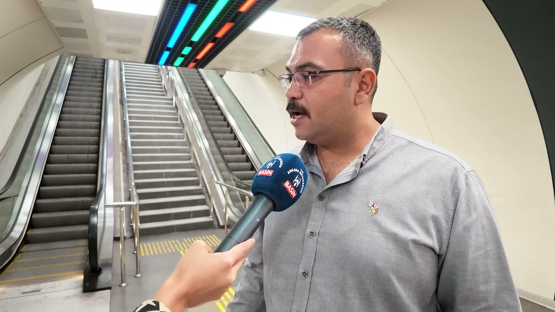 Ankara Büyükşehir Belediyesi'nden yürüyen merdivenlerde siren önlemi