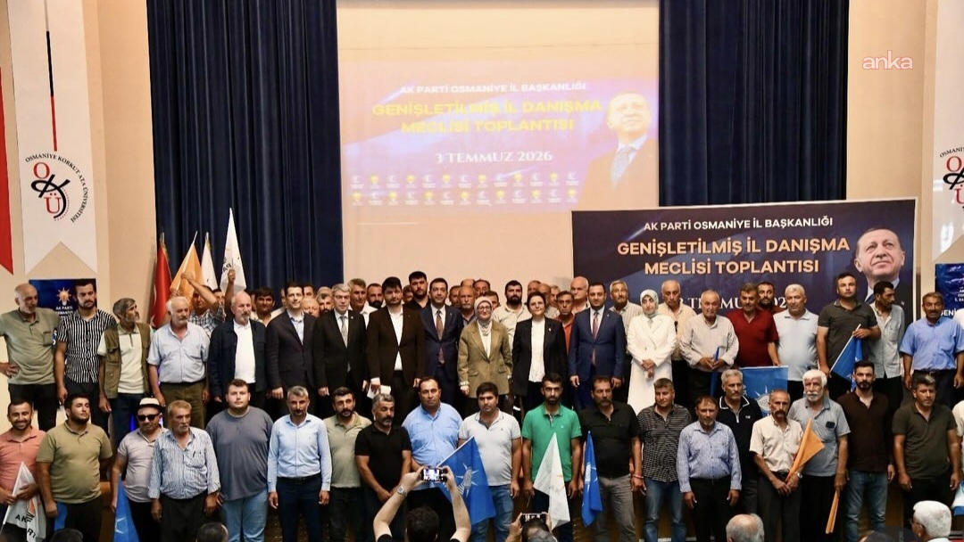Osmaniye'de Gelecek Partisi'nden 300 kişi AK Parti’ye katıldı