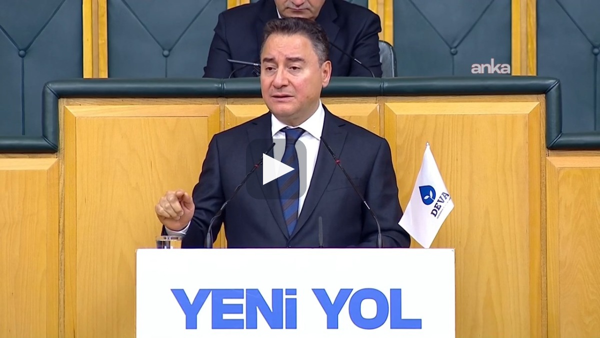 Ali Babacan: "Yargı siyaseti dizayn etmenin aracı haline getirilemez"