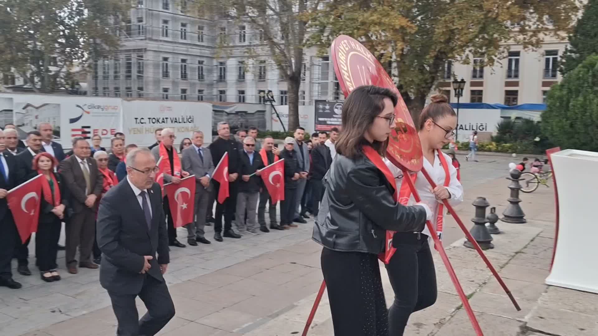 CHP'den Tokat'ta 29 Ekim kutlaması: "Cumhuriyet, kulluktan yurttaşlığa uzanan onurlu yürüyüştür"
