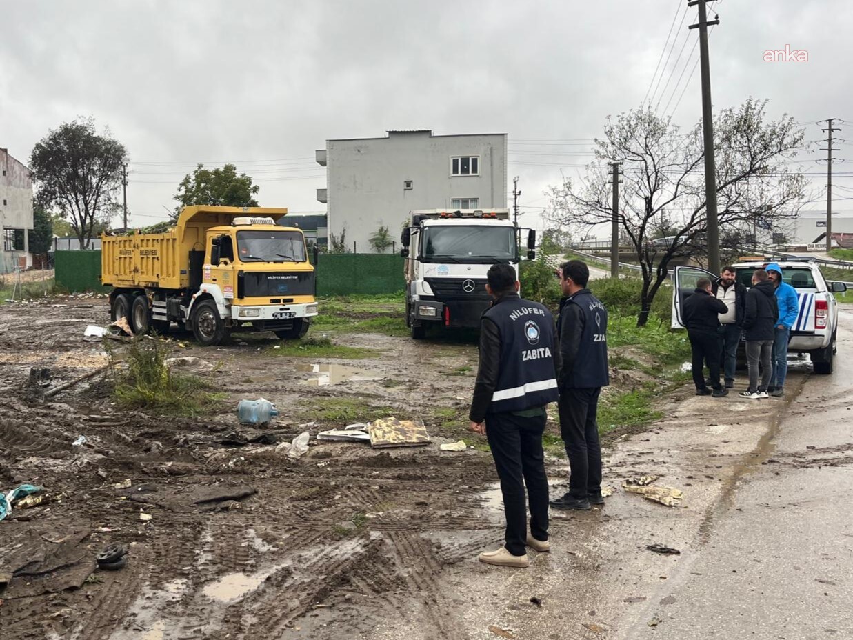 Nilüfer Belediyesi’nden Yaylacık Mahallesi’nde çevre temizliği