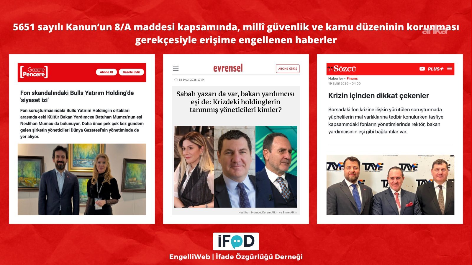 Fon krizine ilişkin haberlere erişim engeli