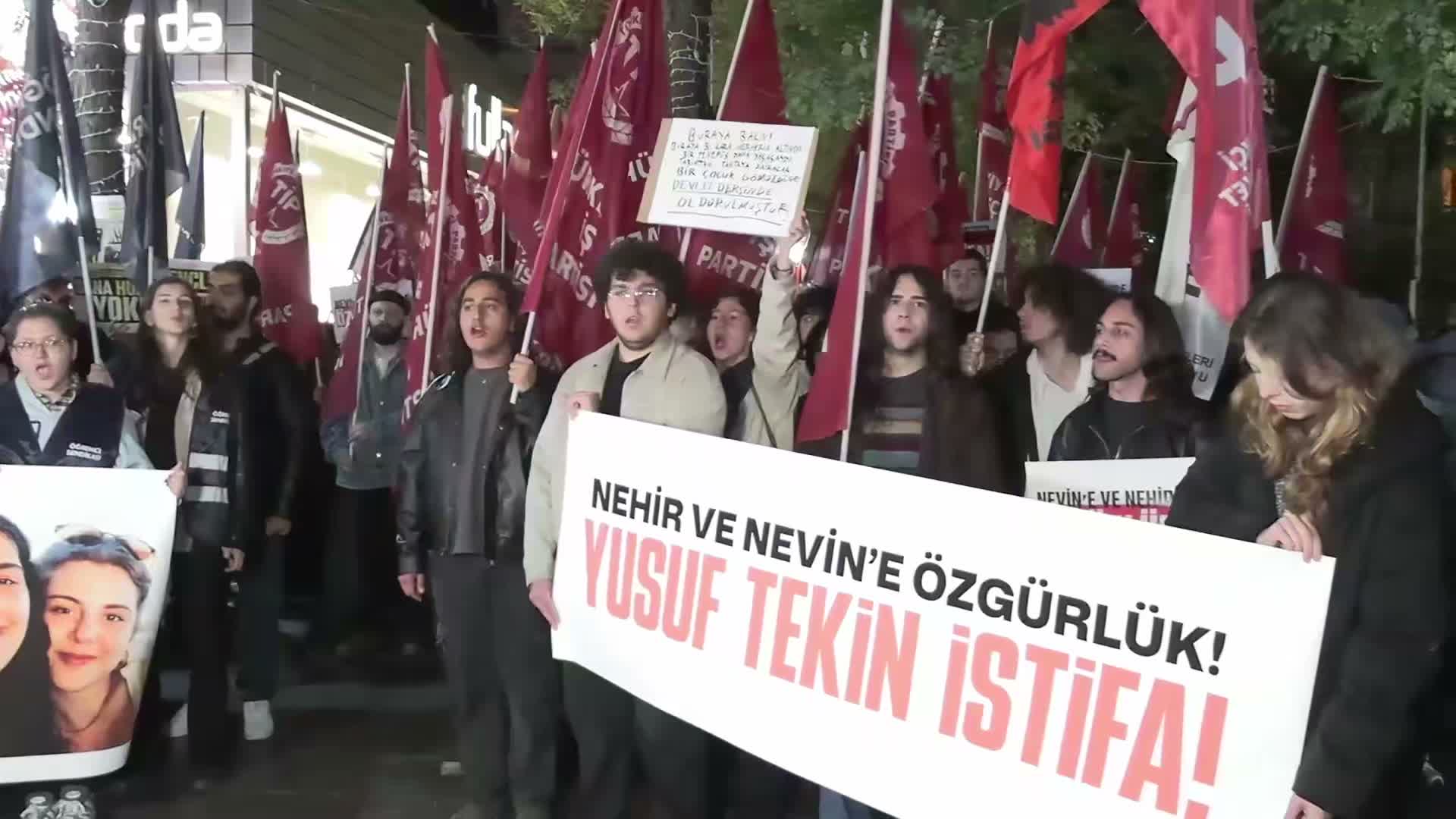 TİP Ankara İl Başkanı Fırat Çoban: "Nehir de Nevin de bu ülkenin yüz akı iki gençtir"