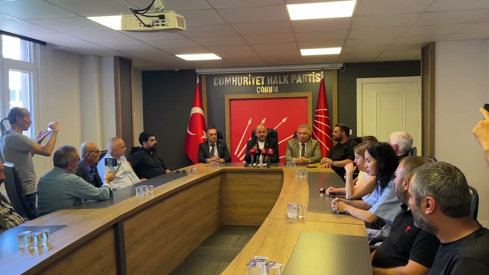 CHP Çorum İl Başkanı Yılmaz: “Bizim asli görevimiz AKP ile mücadeledir”