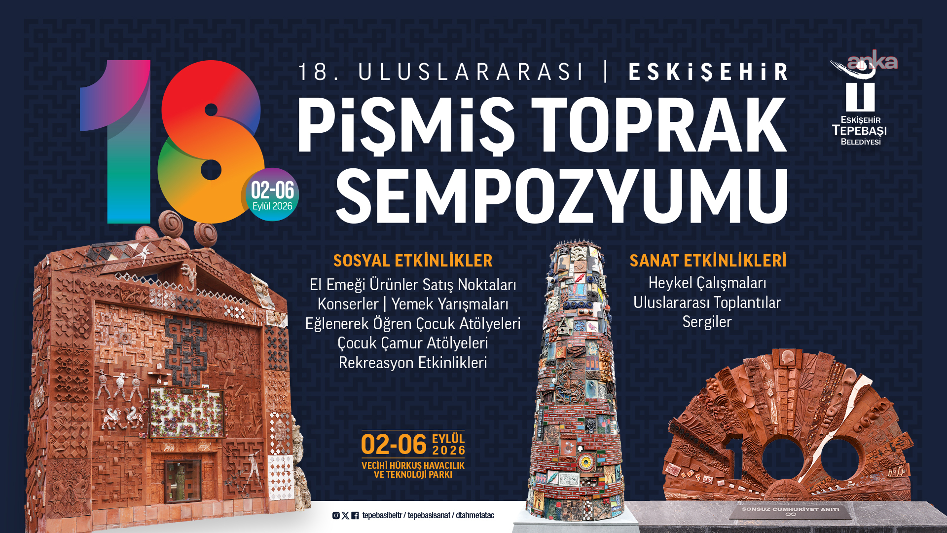 Tepebaşı’nda “18. Pişmiş Toprak Sempozyumu” için geri sayım başladı