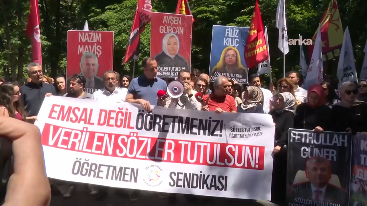 DEM Parti’den Ankara’daki öğretmen eyleminde gözaltılara tepki