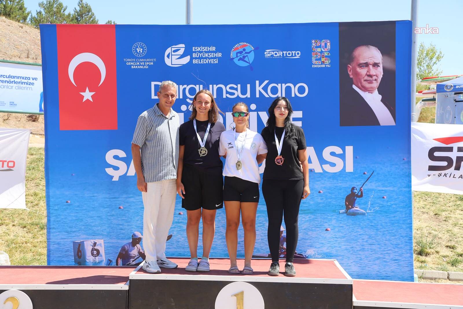 Eskişehir'de düzenlenen Durgunsu Kano Türkiye Şampiyonası’nda kazananlar belli oldu