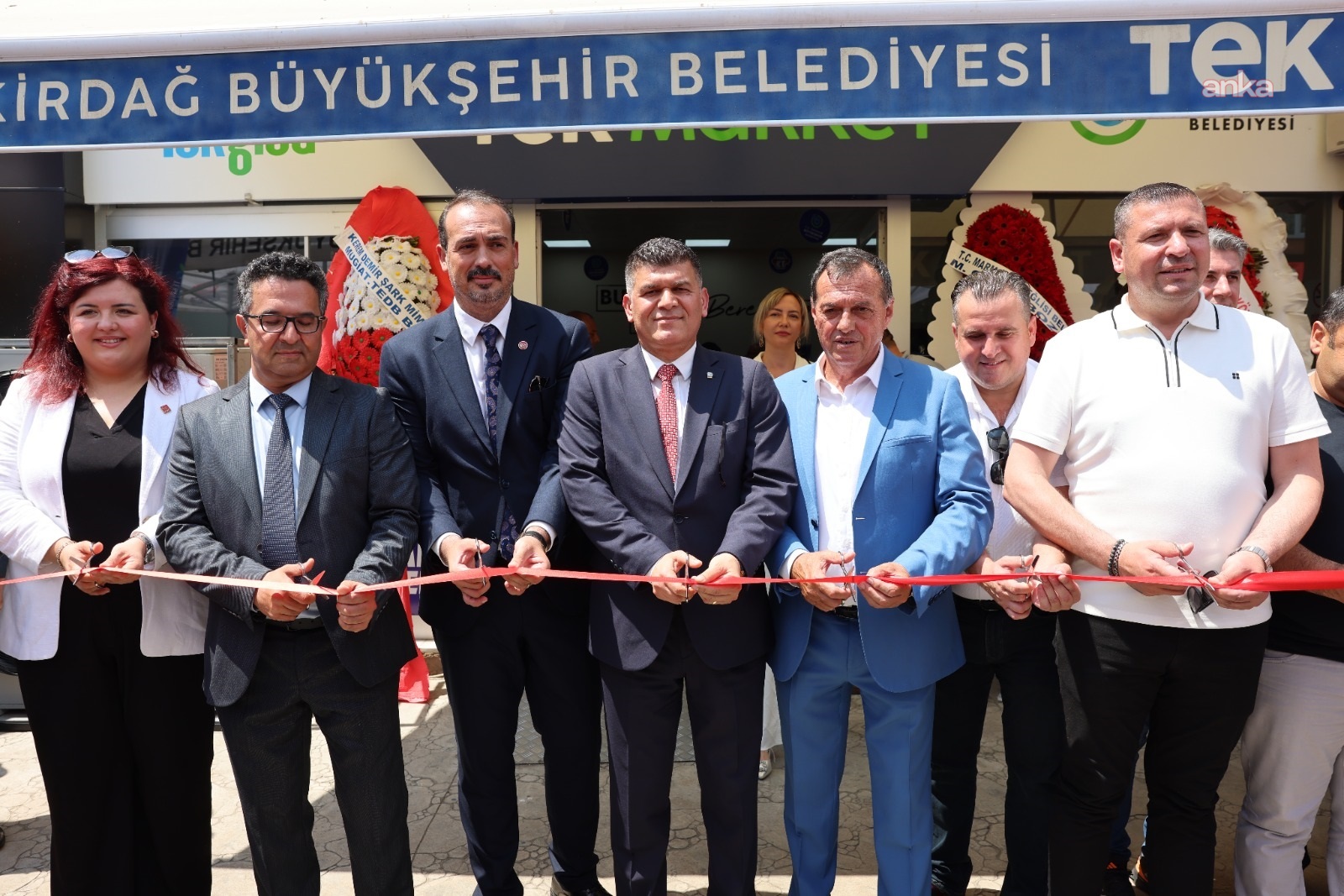 Tekirdağ'da TEK Market’in yeni şubesi Muratlı’da hizmete açıldı
