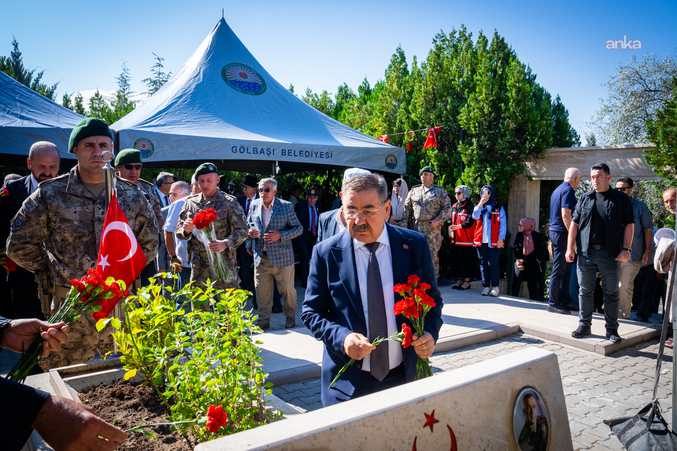 Gölbaşı'nda 15 Temmuz şehitleri dualarla anıldı