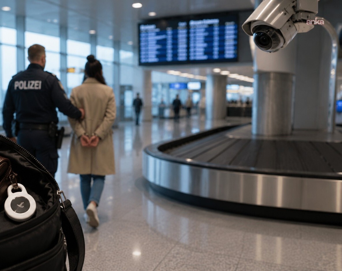 Frankfurt havalimanı'nda bagaj takibi hırsızlık şüphelisini yakalattı