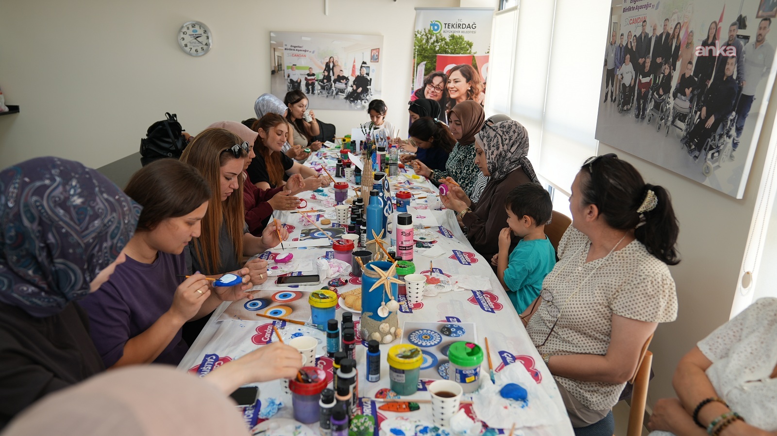 Tekirdağ Büyükşehir Belediyesi Kapaklı Sosyal Yaşam Merkezi’nde temmuz ayı atölyelerine yoğun ilgi
