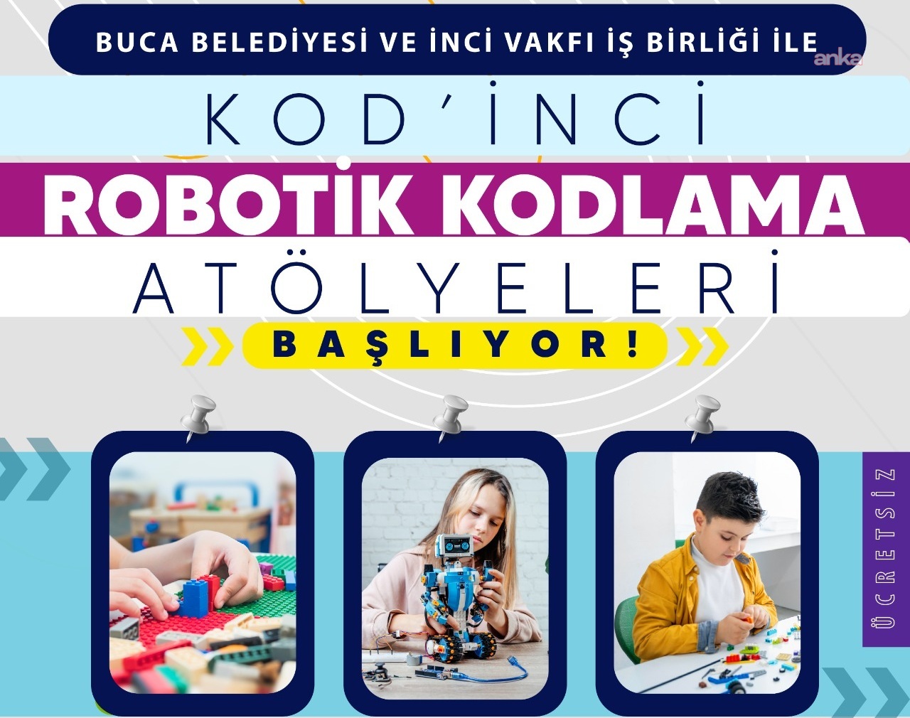 Buca'da Robotik Kodlama Atölyeleri'nde yeni dönem kayıtları başlıyor