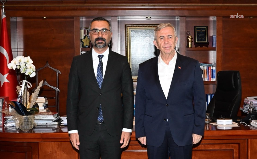 Alican Uludağ'dan Mansur Yavaş'a ziyaret