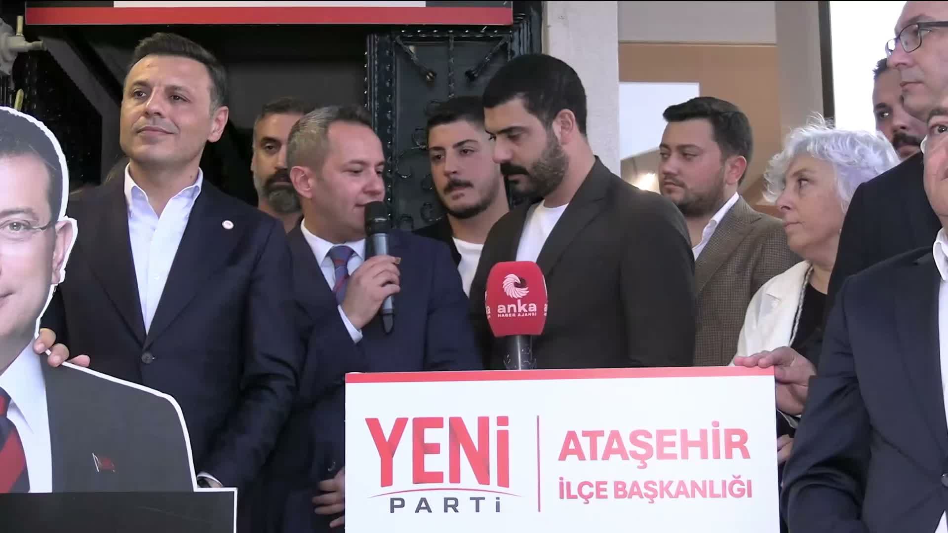 YENİ Parti Ataşehir İlçe Başkanlığı açıldı... Özgür Çelik: Demokratik bir Türkiye'yi inşa edeceğiz