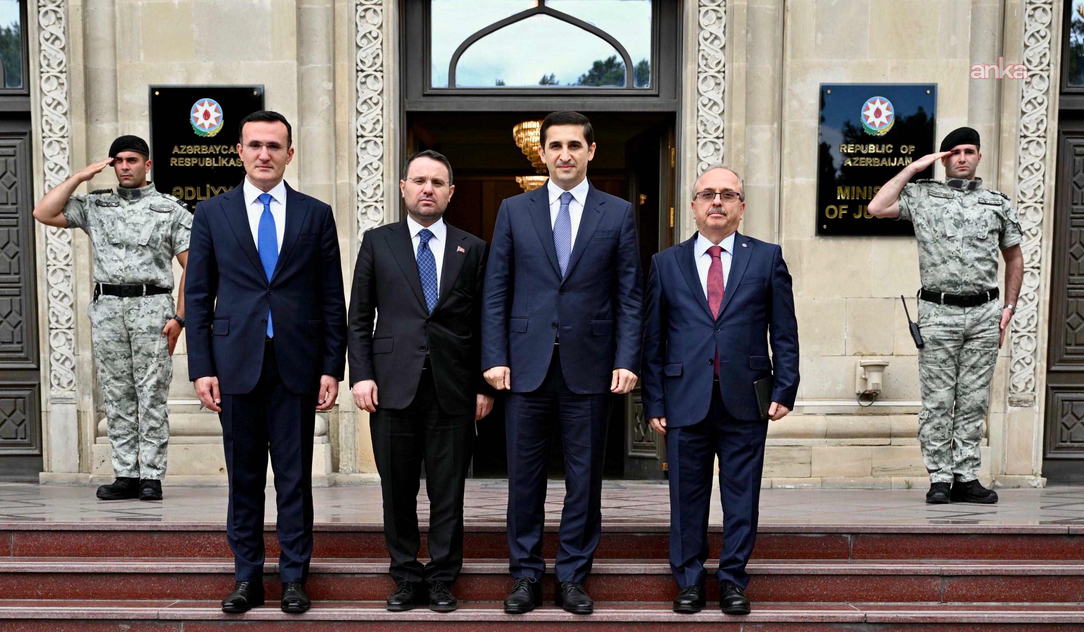 Adalet Bakanı Gürlek, Azerbaycan Adalet Bakanı Ahmadov ile görüştü