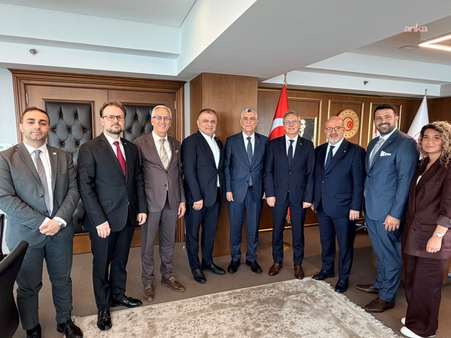 TETSİAD Genel Başkanı Şahinler, Ticaret Bakanı Ömer Bolat'ı ziyaret etti